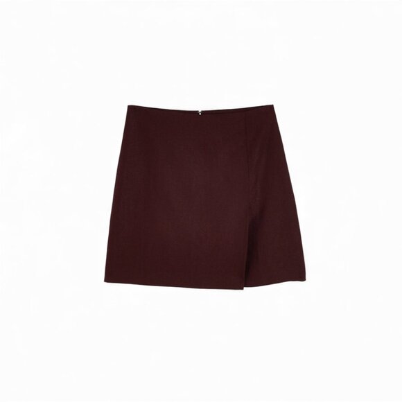 Madewell Pleated Linen Mini Skirt Size 8 - Picture 5 of 13